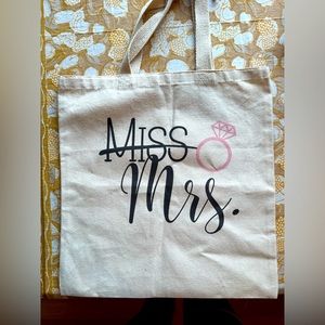 Miss to Mrs Bag - Bridal
